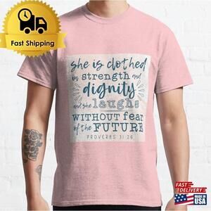 Proverbs 31 26 Verse Classic T-Shirt Unisex